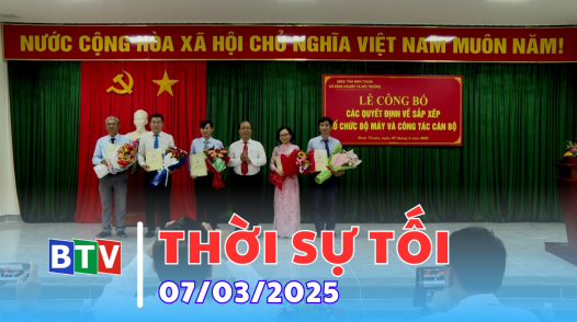 Thời sự tối 07-3-2025