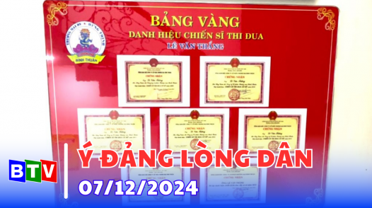 Ý đảng lòng dân 07-12-2024