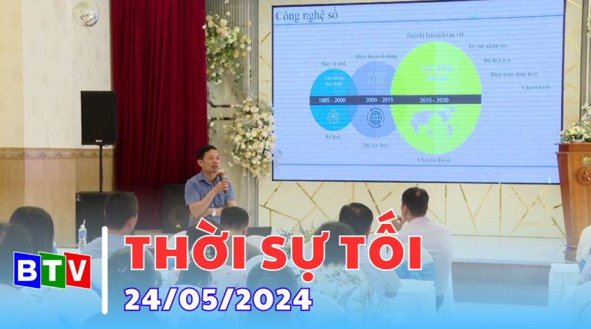 Thời sự tối 24-5-2024