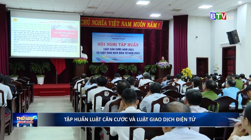 Hội nghị tập huấn Luật Căn cước và Luật Giao dịch điện tử