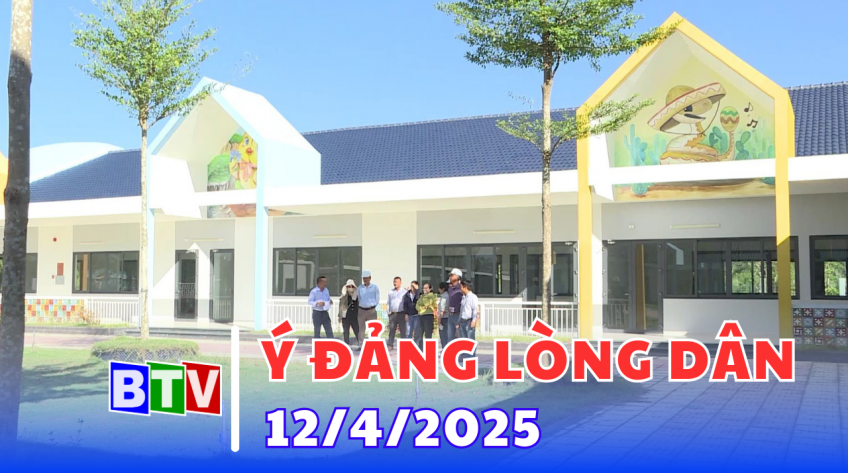 Ý đảng lòng dân 12-4-2025