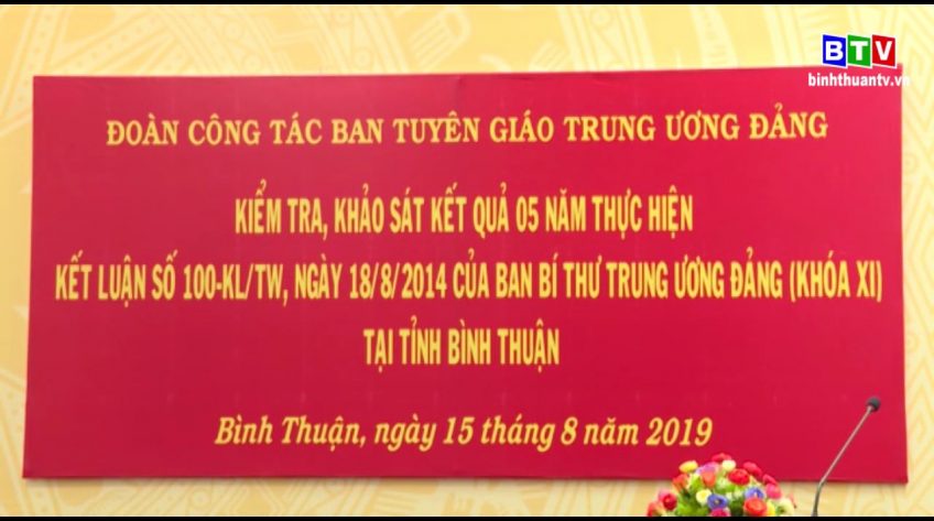 Thời sự sáng 16-08-2019