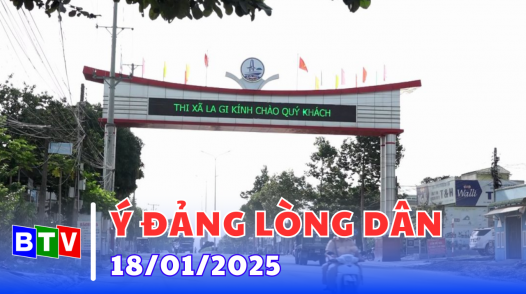 Ý đảng lòng dân 18-01-2025