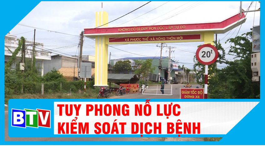 TUY PHONG NỖ LỰC KIỂM SOÁT DỊCH BỆNH