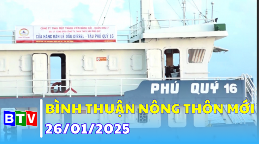 Bình Thuận nông thôn mới 26-01-2025