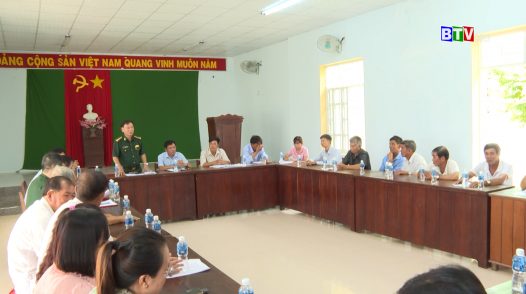 Chỉ huy trưởng BĐBP tỉnh đã tham dự buổi sinh hoạt thường kỳ tại chi bộ thôn Văn Kê, xã Tân Thành, huyện Hàm Thuận Nam