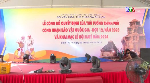 Hoàn tất công tác chuẩn bị lễ hội Katê