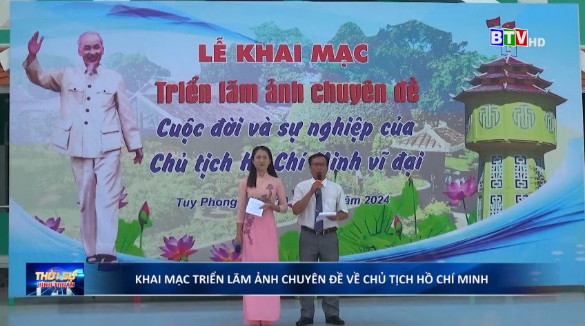 Tổ chức triển lãm ảnh “Cuộc đời và sự nghiệp Chủ tịch Hồ Chí Minh”.