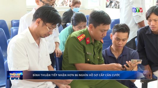 Tiếp nhận hơn 86 nghìn hồ sơ cấp căn cước