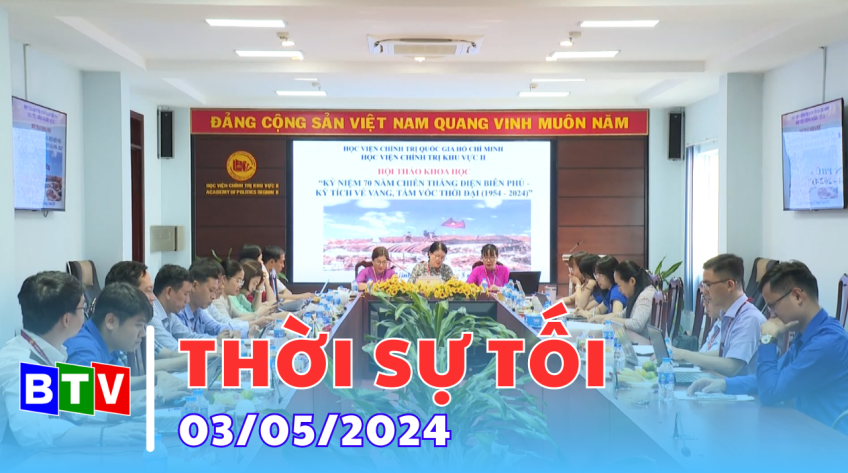 Thời sự tối 03/05/2024