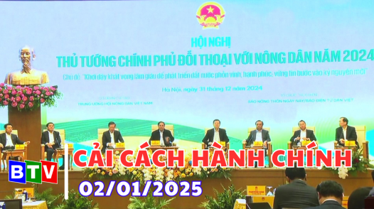 Cải cách hành chính 02-01-2025