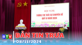 Bản tin trưa | 9.11.2024