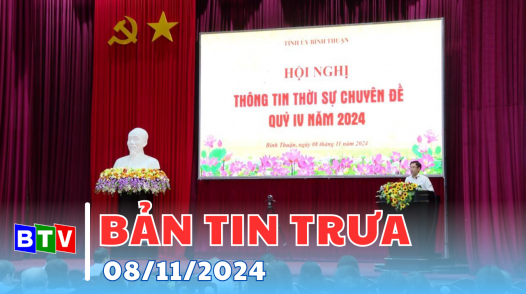 Bản tin trưa 08-11-2024