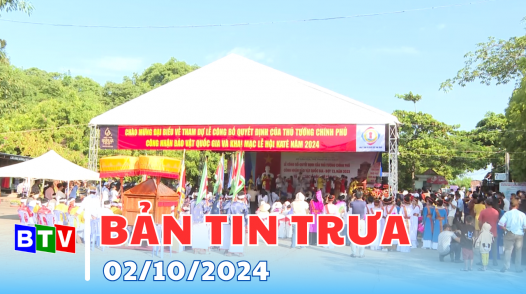 Bản tin trưa 2/10/2024