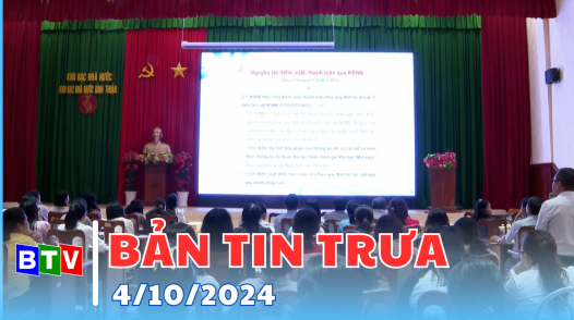 Bản tin trưa | 3.10.2024