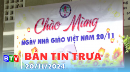 Bản tin trưa 20-11-2024