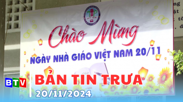 Bản tin trưa 20-11-2024