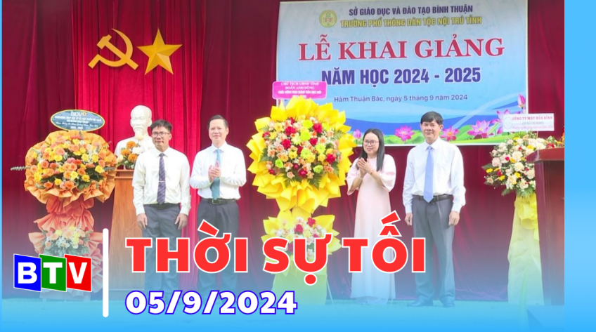 Thời sự tối 05-9-2024