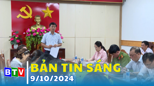 Bản tin sáng 9/10/2024