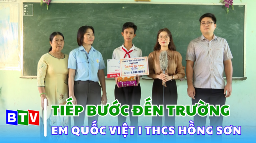 Tiếp bước đến trường 15.01.2025 | Em Trần Quốc Việt