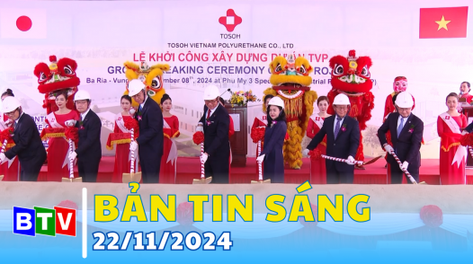 Bản tin sáng 22/11/2024