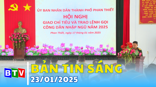 Bản tin sáng 23/1/2025