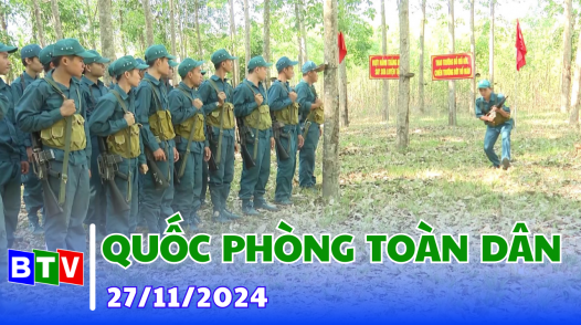 Quốc phòng toàn dân 27-11-2024