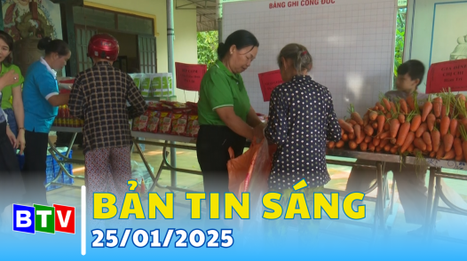 Bản tin sáng 25/1/2025