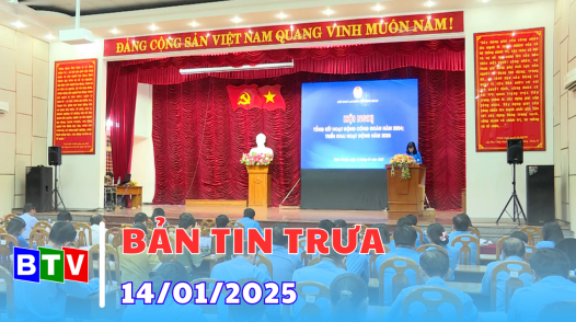 Bản tin trưa | 14.01.2025