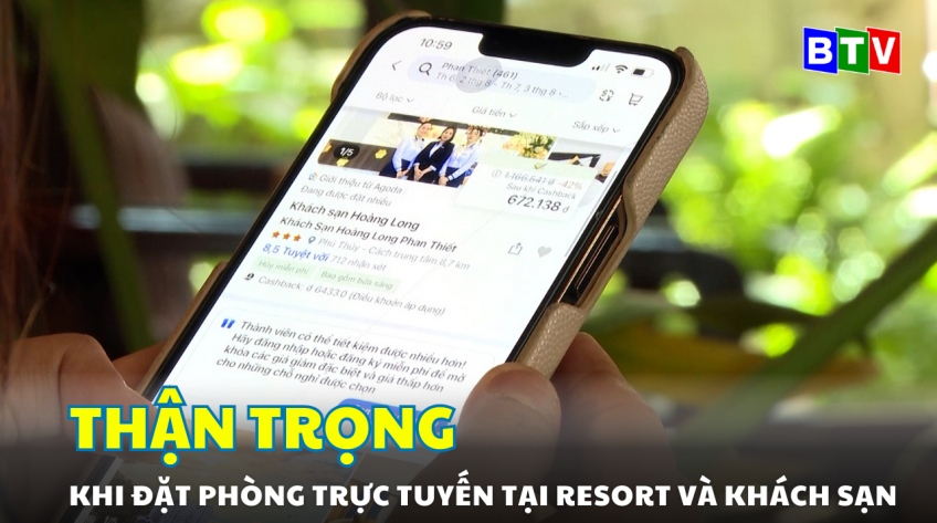 Thận trọng khi đặt phòng trực tuyến tại resort và khách sạn