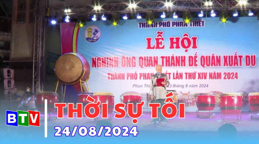 Thời sự tối 24-8-2024