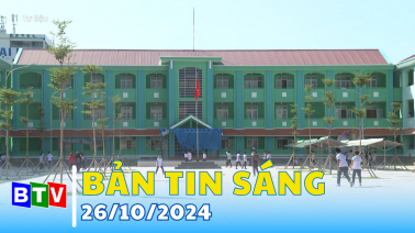 Bản tin sáng 26/10/2024