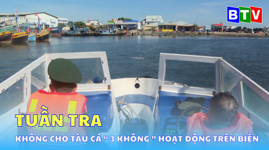 Tuần tra, không cho tàu cá 