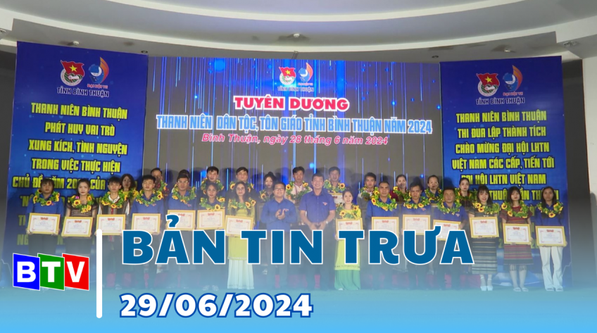 Bản tin trưa 29-6-2024