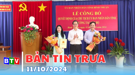 Bản tin trưa 11-10-2024