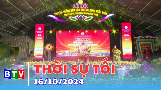 Thời sự tối 16-10-2024