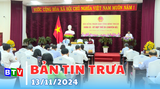 Bản tin trưa | 13.11.2024