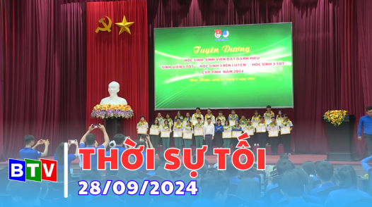 Thời sự tối 28/9/2024