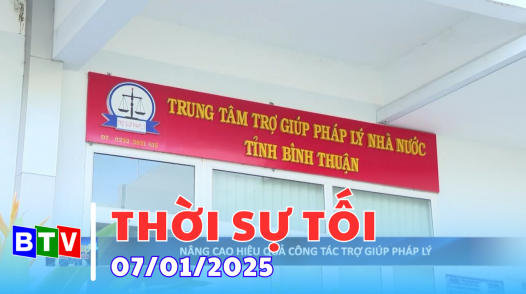 Thời sự tối 07-01-2025