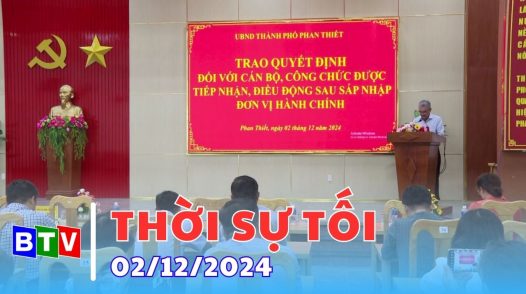 Thời sự tối 02-12-2024