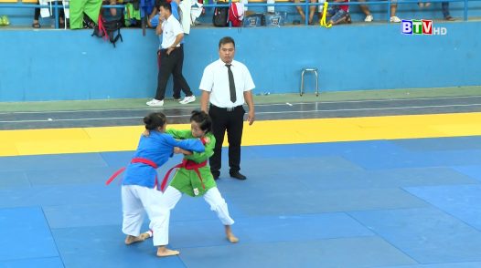 Bình Thuận có nhiều vận động viên trẻ tham gia giải Kurash Quốc gia 2024