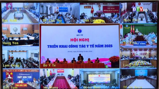 Hội nghị trực tuyến toàn quốc triển khai công tác về  Y tế 2025