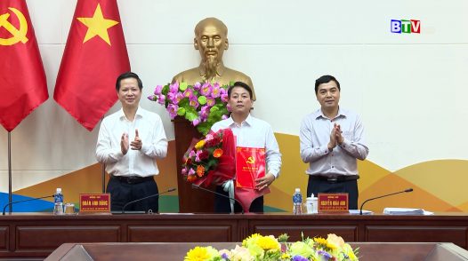 Ông Nguyễn Hồng Pháp, Bí thư Thị ủy La Gi tham gia Ban Thường vụ Tỉnh Ủy Bình Thuận, nhiệm kỳ 2020 - 2025