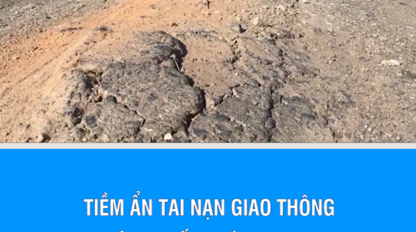 Tiềm ẩn tai nạn giao thông trên tuyến đường ĐT719