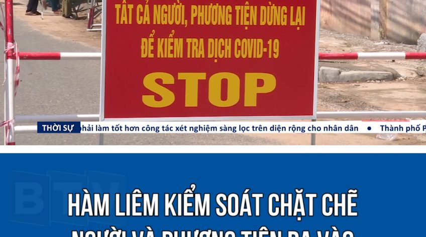 Hàm Liêm kiểm soát chặt chẽ người và phương tiện ra vào