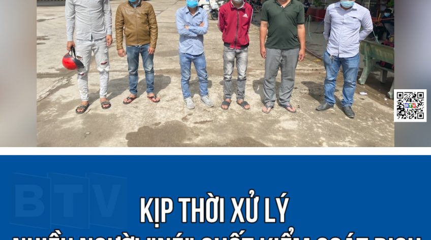 KỊP THỜI XỬ LÝ NHIỀU NGƯỜI 