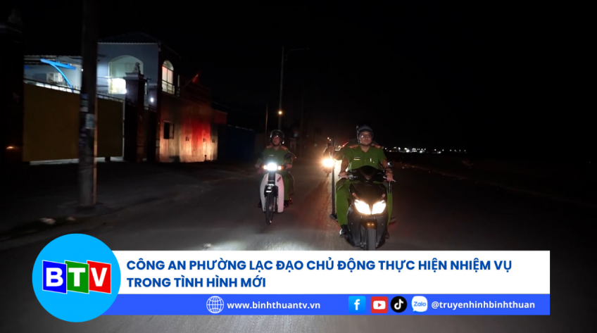 Công an phường Lạc Đạo chủ động thực hiện nhiệm vụ trong tình hình mới
