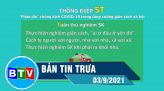 Bản tin trưa | 13.9.2021