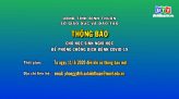 Tạm dừng các hoạt động lễ hội nhằm phòng chống dịch Covid - 19