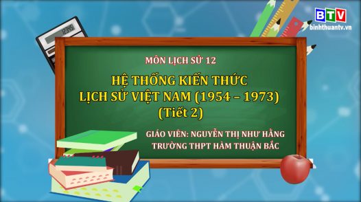 Lịch sử lớp 12- Lịch  sử Việt Nam (1954 - 1973) tiết 2